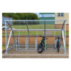 10 bike cycle shelter with cycle racks and free delivery