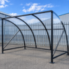 galvanised large smoking shelter free delivery