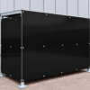 Pent bin store rear free delivery