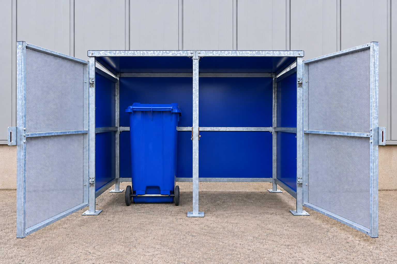 internal bin store wheelie bin storage