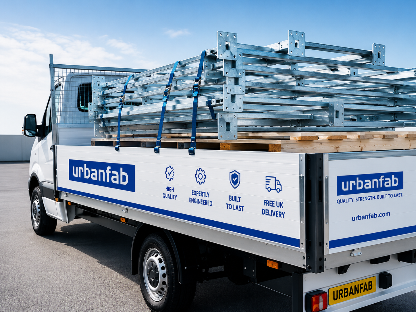 Urbanfab free cycle shelter delivery shipping