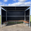 Lancaster Smoking Shelter – front view