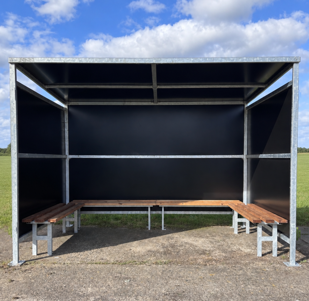 Lancaster Smoking Shelter – front view