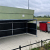 Lindisfarne wheelie bin store no gates configuration